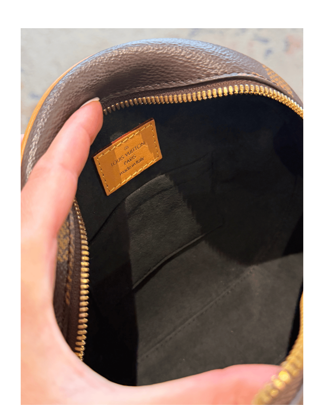 BOITE CHAPEAU SOUPLE LOUIS VUITTON MONOGRAM REVERSE