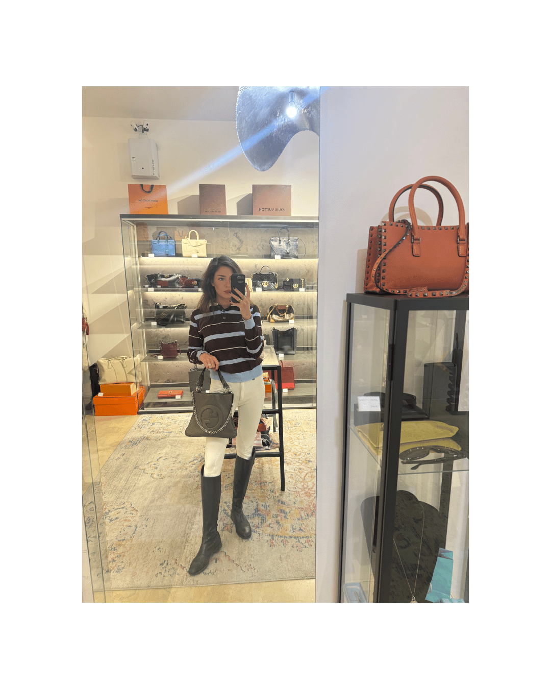 GUCCI BLONDIE TORTORA/FANGO