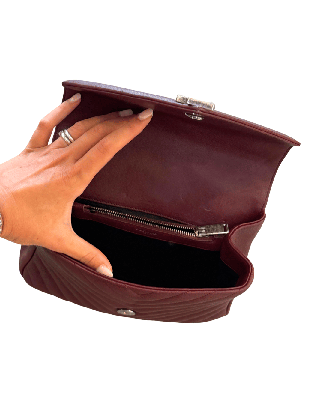 COLLEGE SMALL YSL BORDEAUX