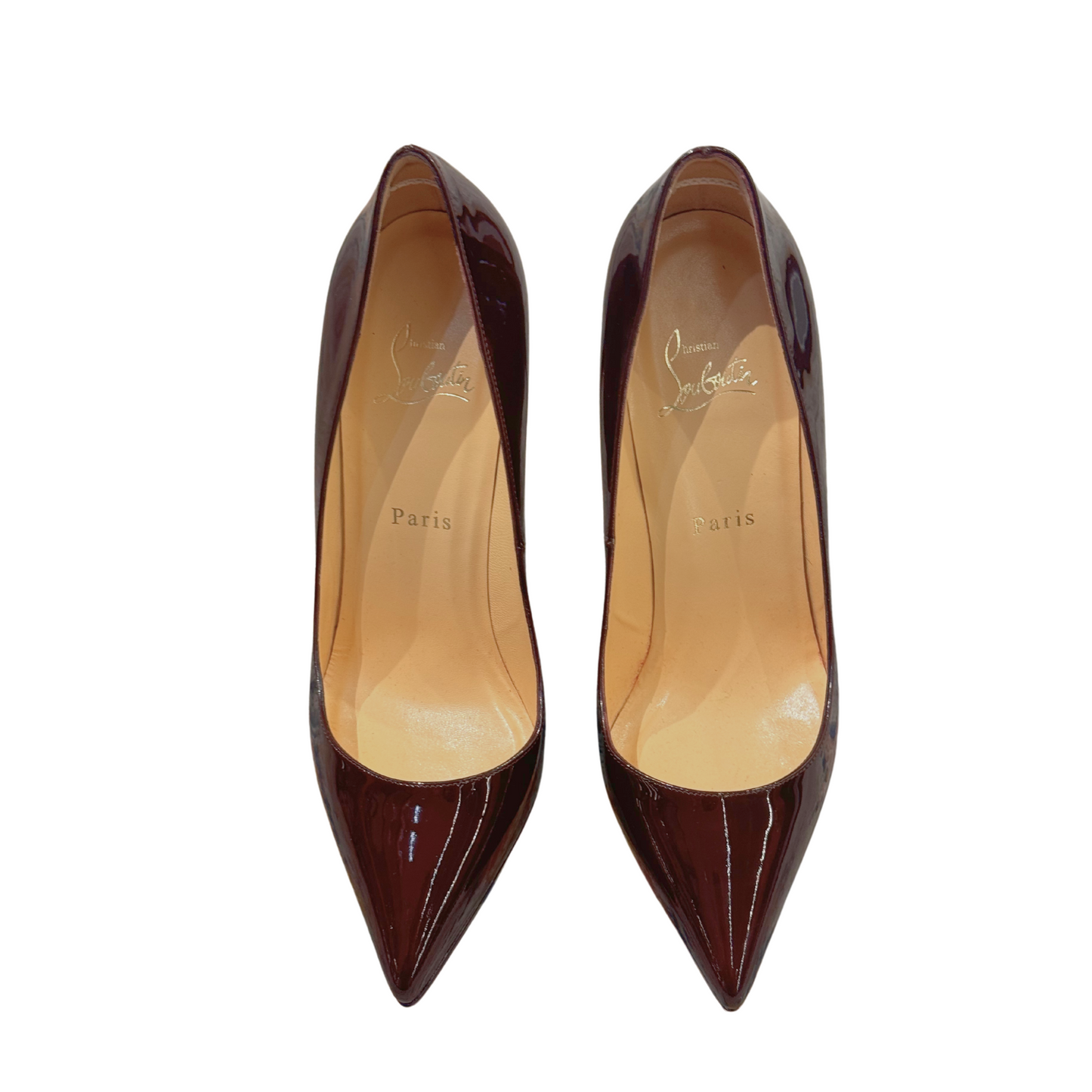 LOUBOUTIN BORDEAUX/MARRONI nr39
