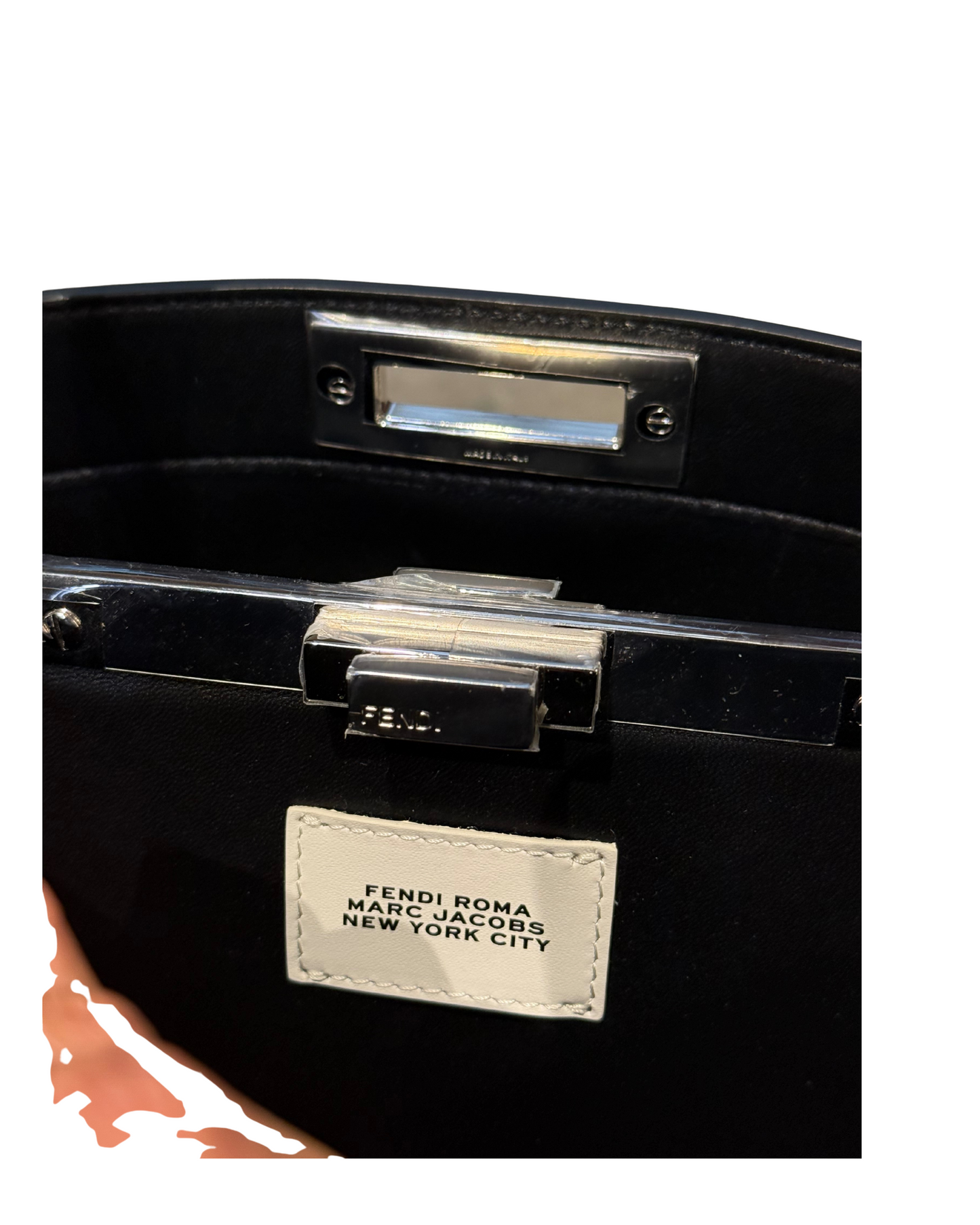 FENDI PEEKABOO MEDIA NERA