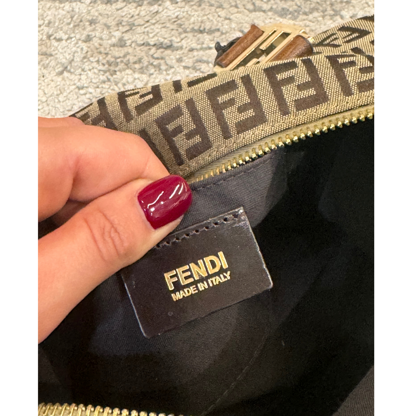 BAULETTO VINTAGE FENDI