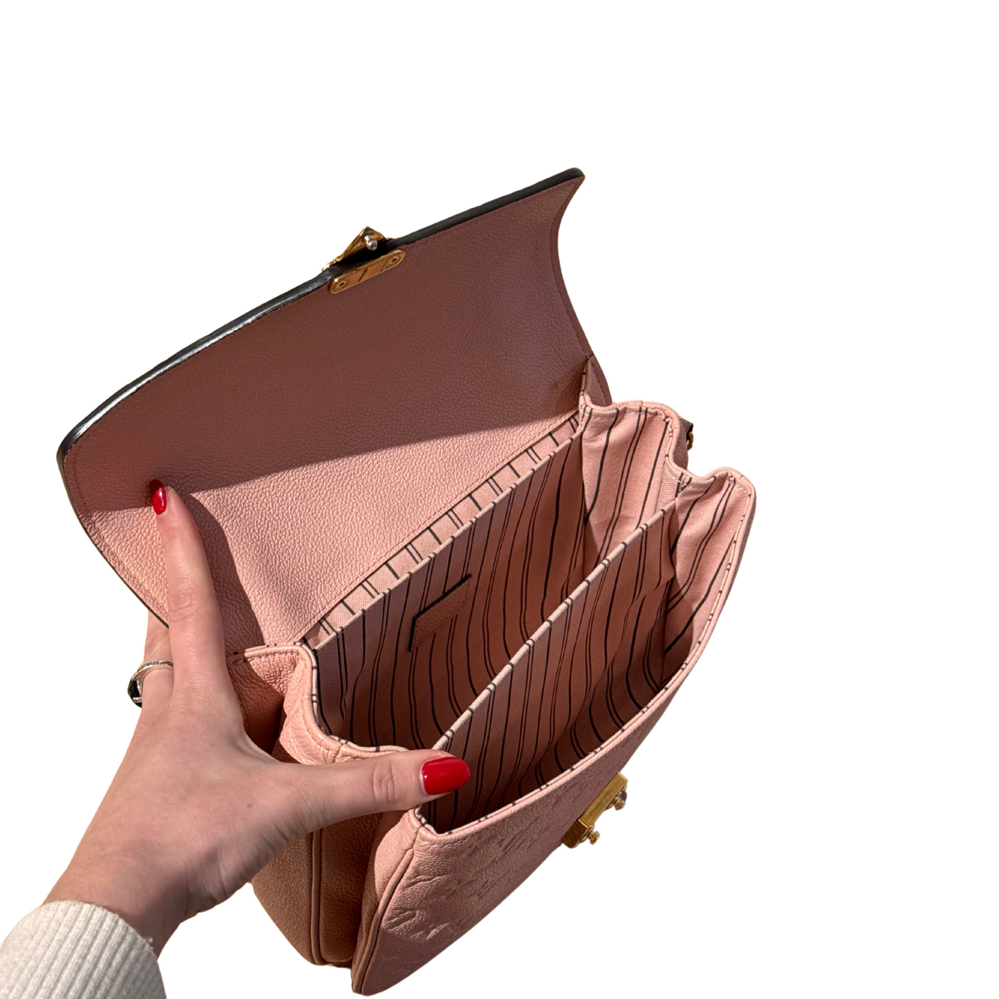 METIS PELLE EMPREINTE ROSA LOUIS VUITTON