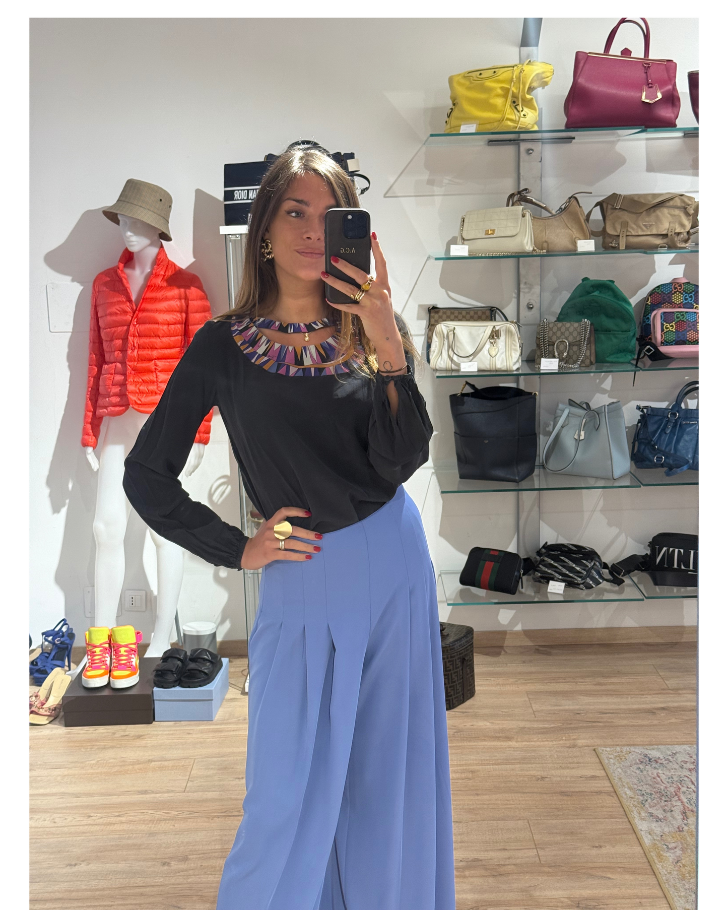 CAMICIA PUCCI IN SETA