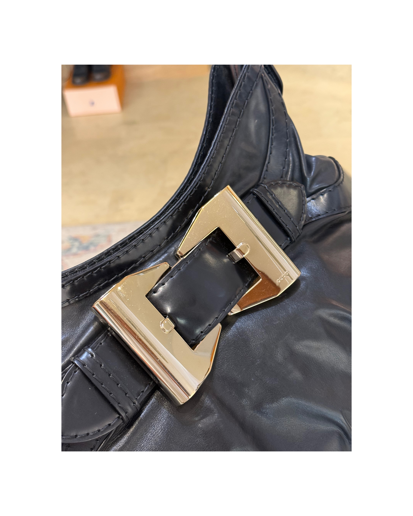 BORSA GUCCI NERA CON FIOCCO