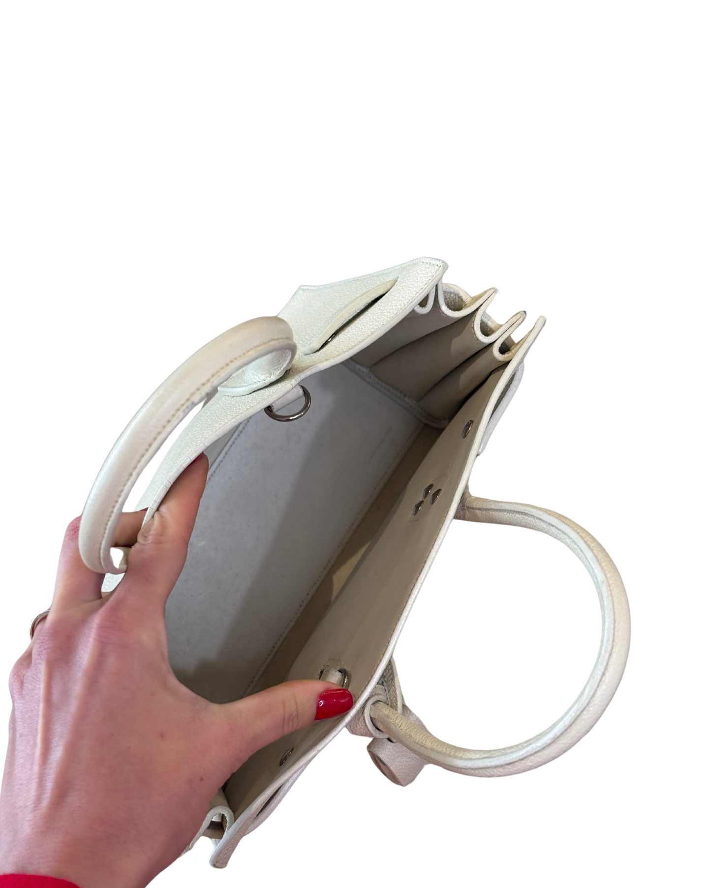 SAC DE JOUR SMALL AVORIO