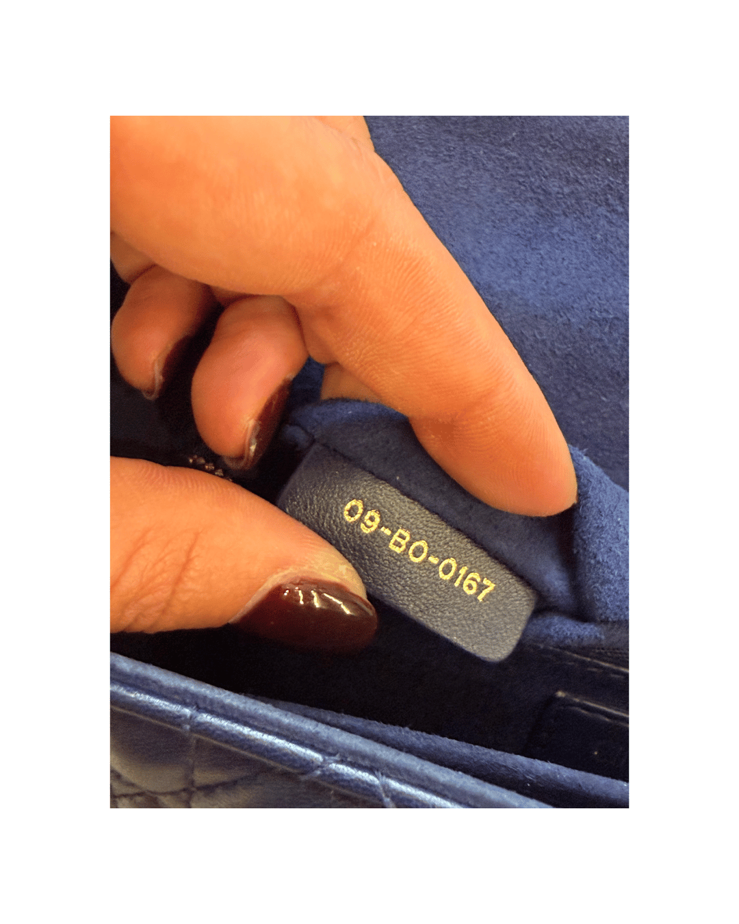 DIOR ADDICT PELLE CANNAGE BLU NOTTE