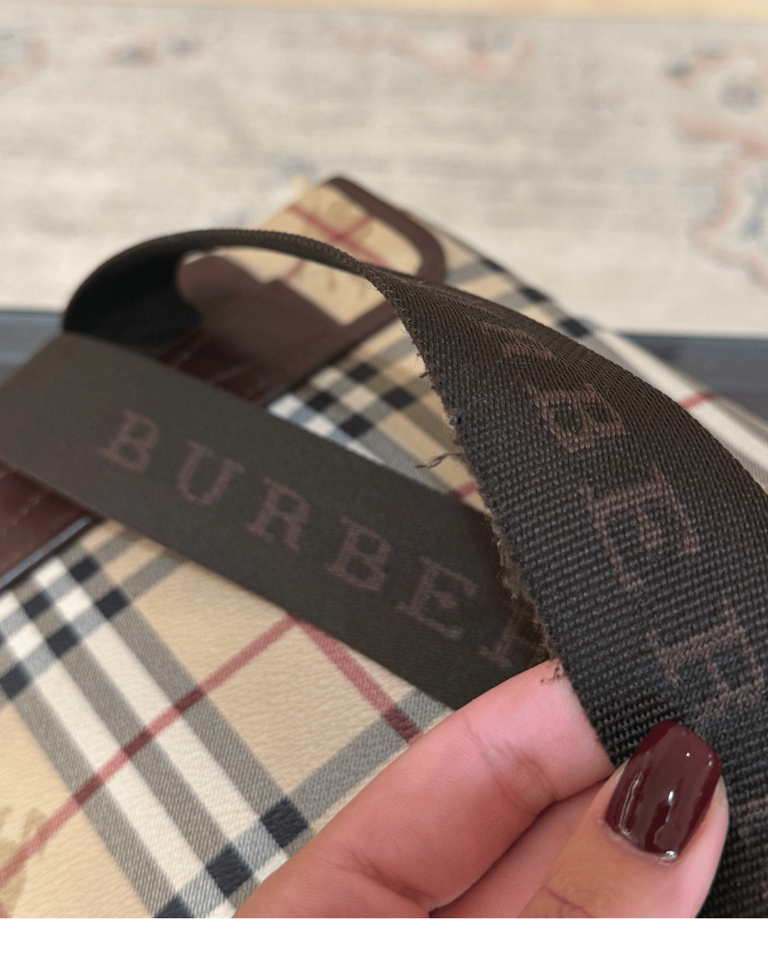 ZAINO BURBERRY