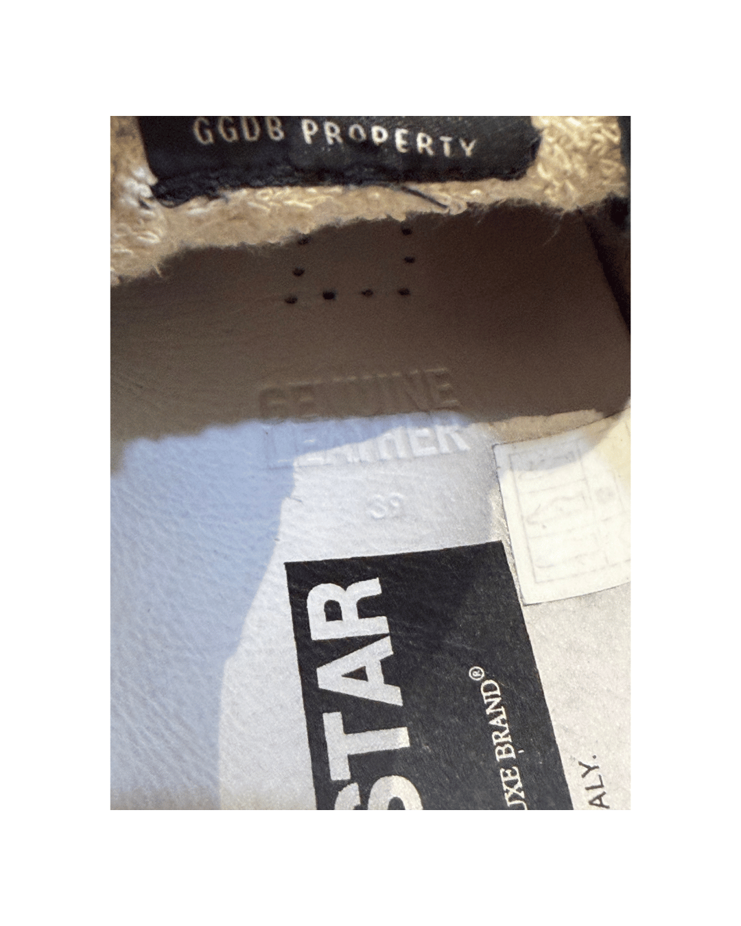 GOLDEN GOOSE SUPERSTAR NERE Nr 39
