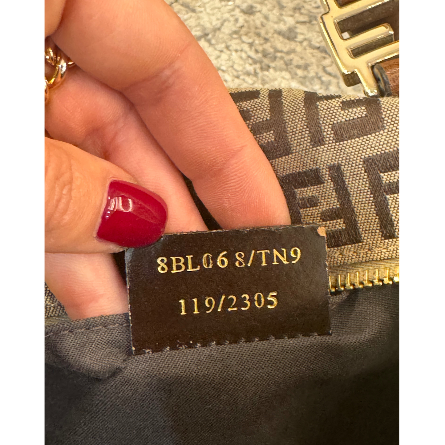 BAULETTO VINTAGE FENDI