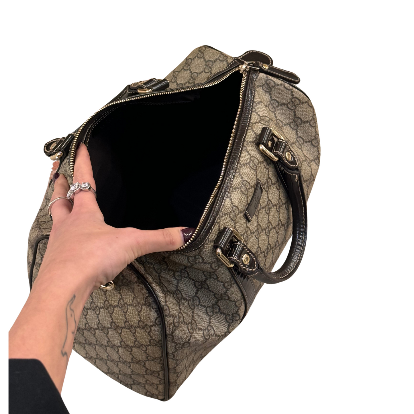 BAULETTO GUCCI RIFINITURE MARRONI