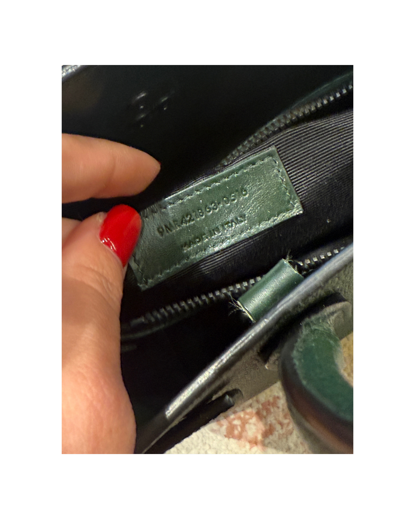 SAC DE JOUR SMALL VERDE BOSCO YSL