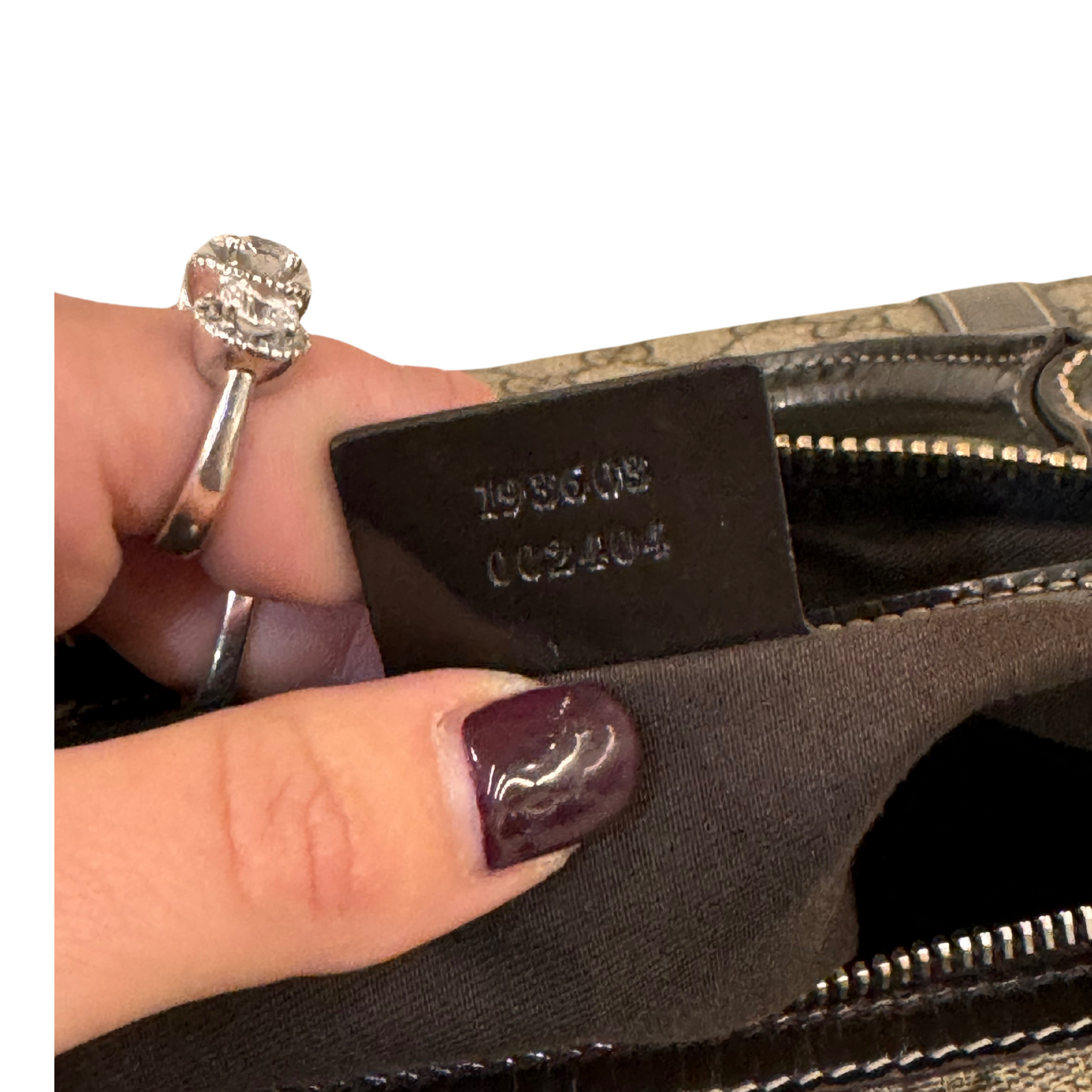 BAULETTO GUCCI RIFINITURE MARRONI