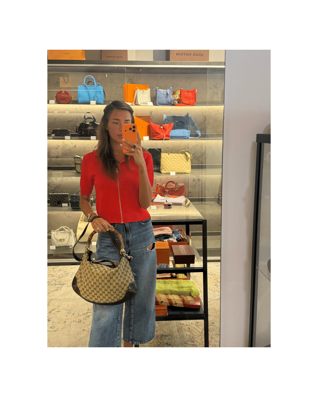 GUCCI INDY MANICO BAMBU