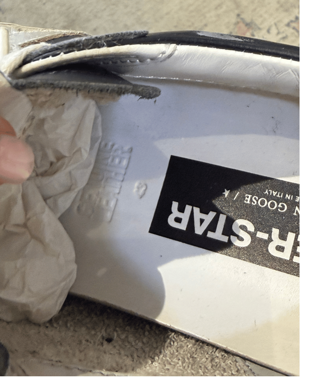 SNEAKERS GOLDEN GOOSE NERE Nr 43