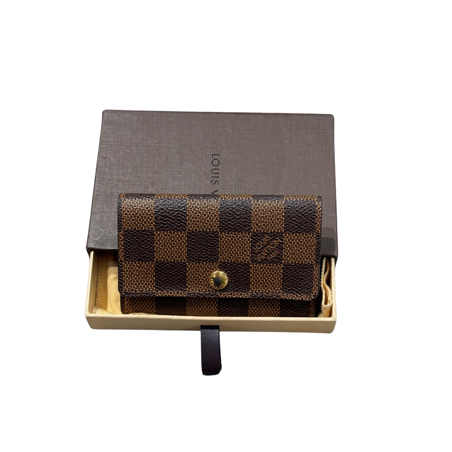 PORTACHIAVI LOUIS VUITTON DAMIER EBENE