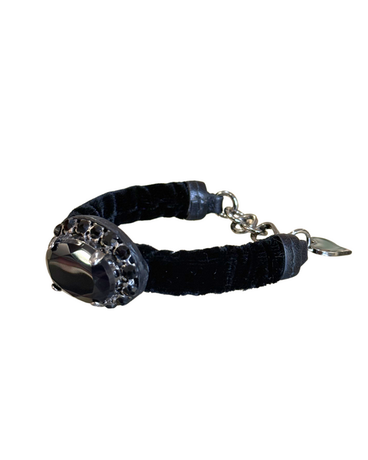 BRACCIALE MIUMIU NERO