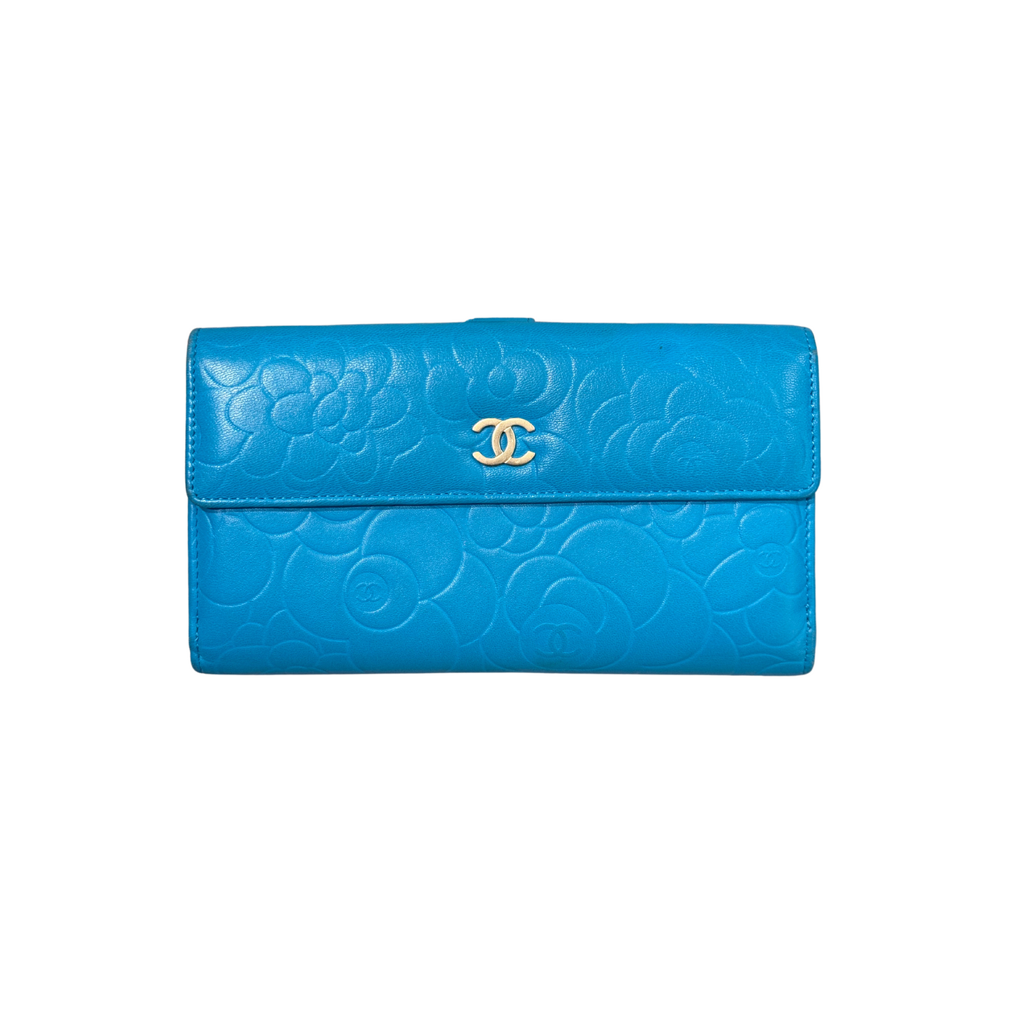 PORTAFOGLIO CHANEL TURCHESE