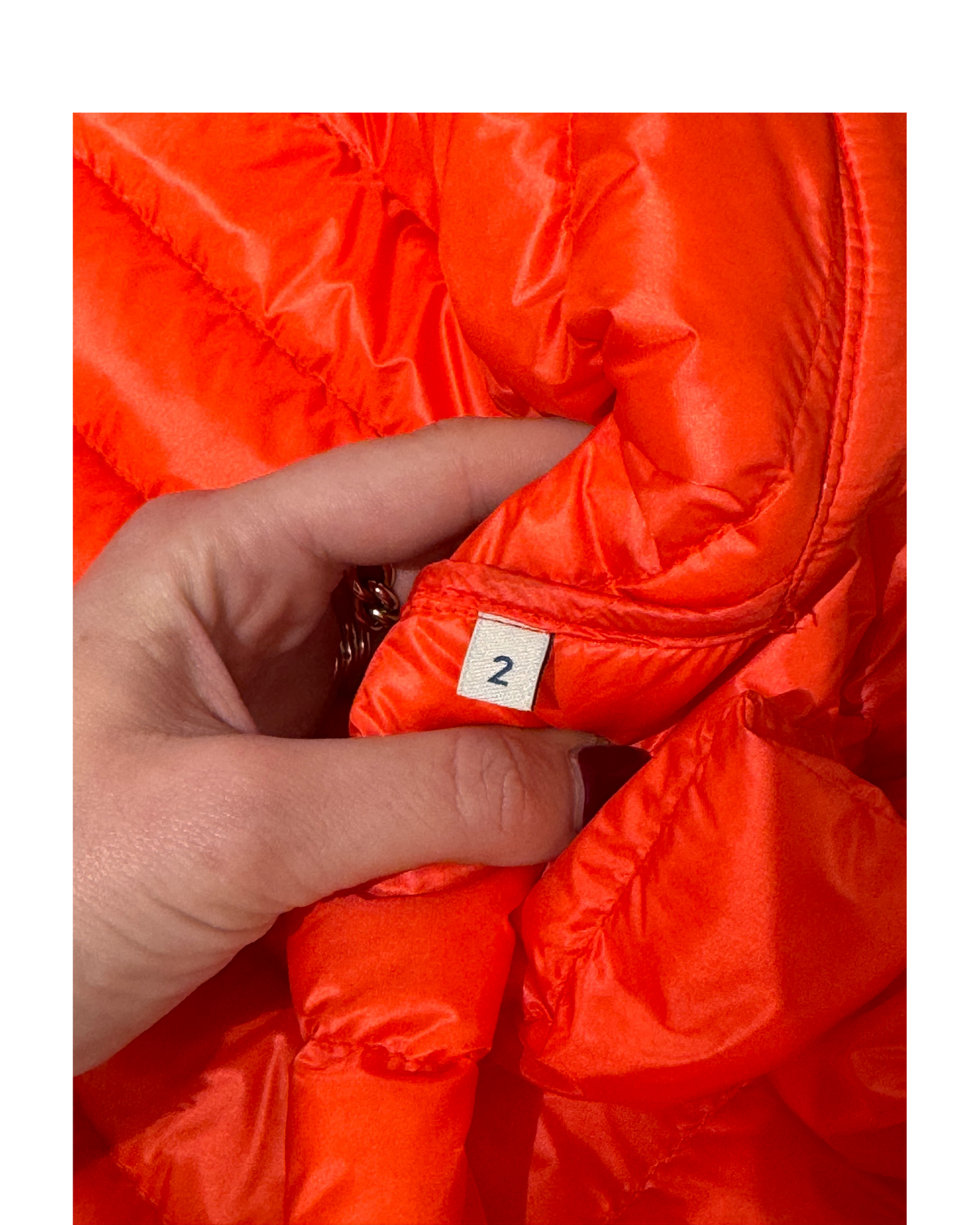 MONCLER ARANCIONE/SALMONE 100 GRAMMI