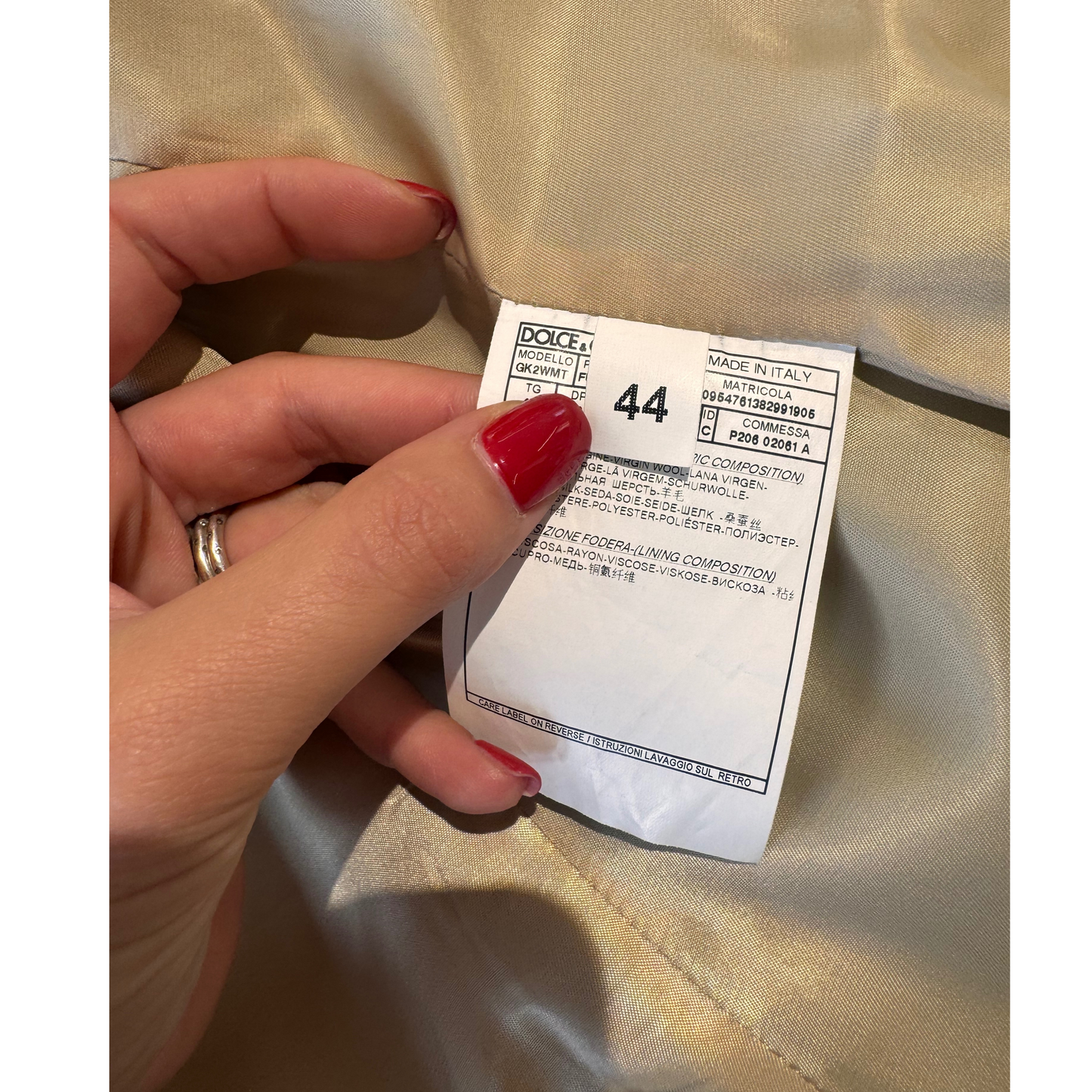 GIACCA DOLCE&GABBANA DENIM