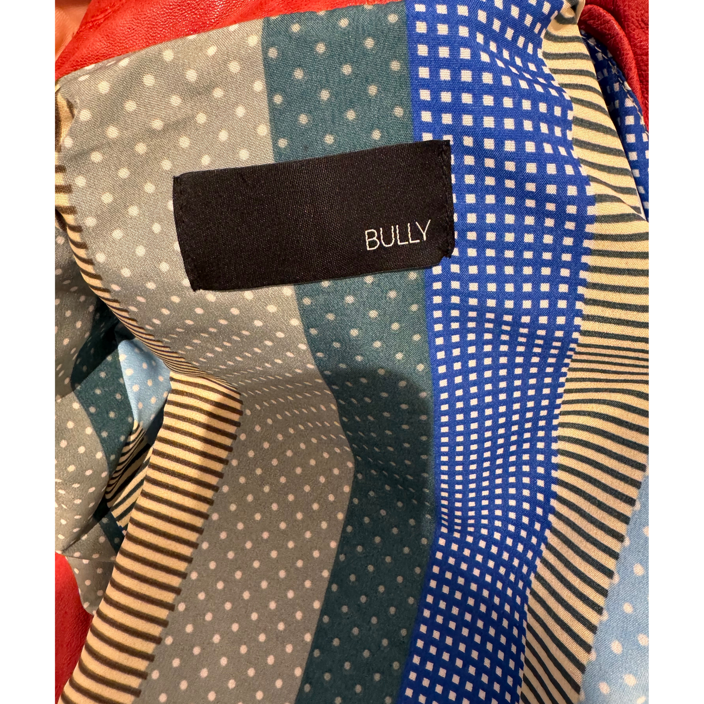 GIACCA PELLE COLOR MATTONE