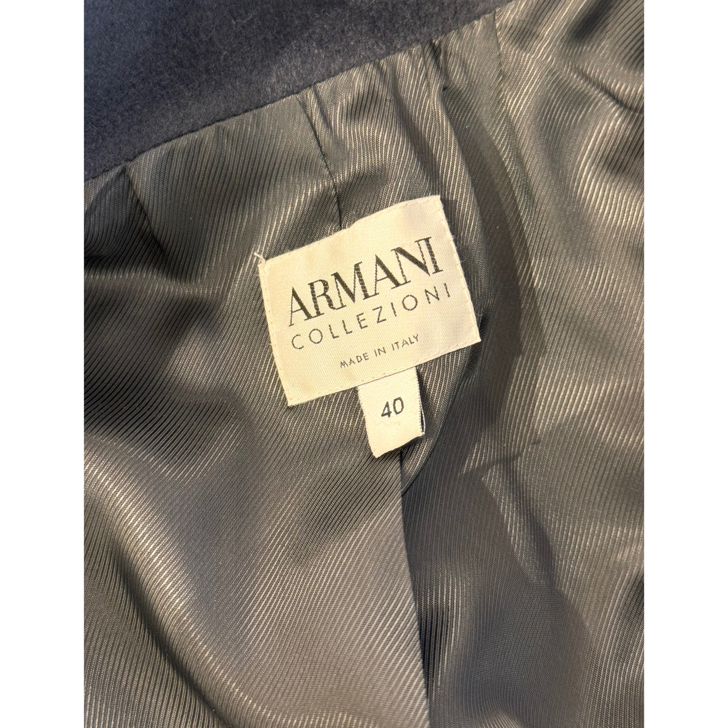 CAPPOTTO ARMANI GRIGIO