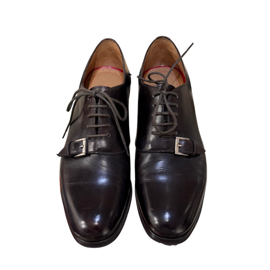 LOUBOUTIN STRINGATE MARRONE nr41