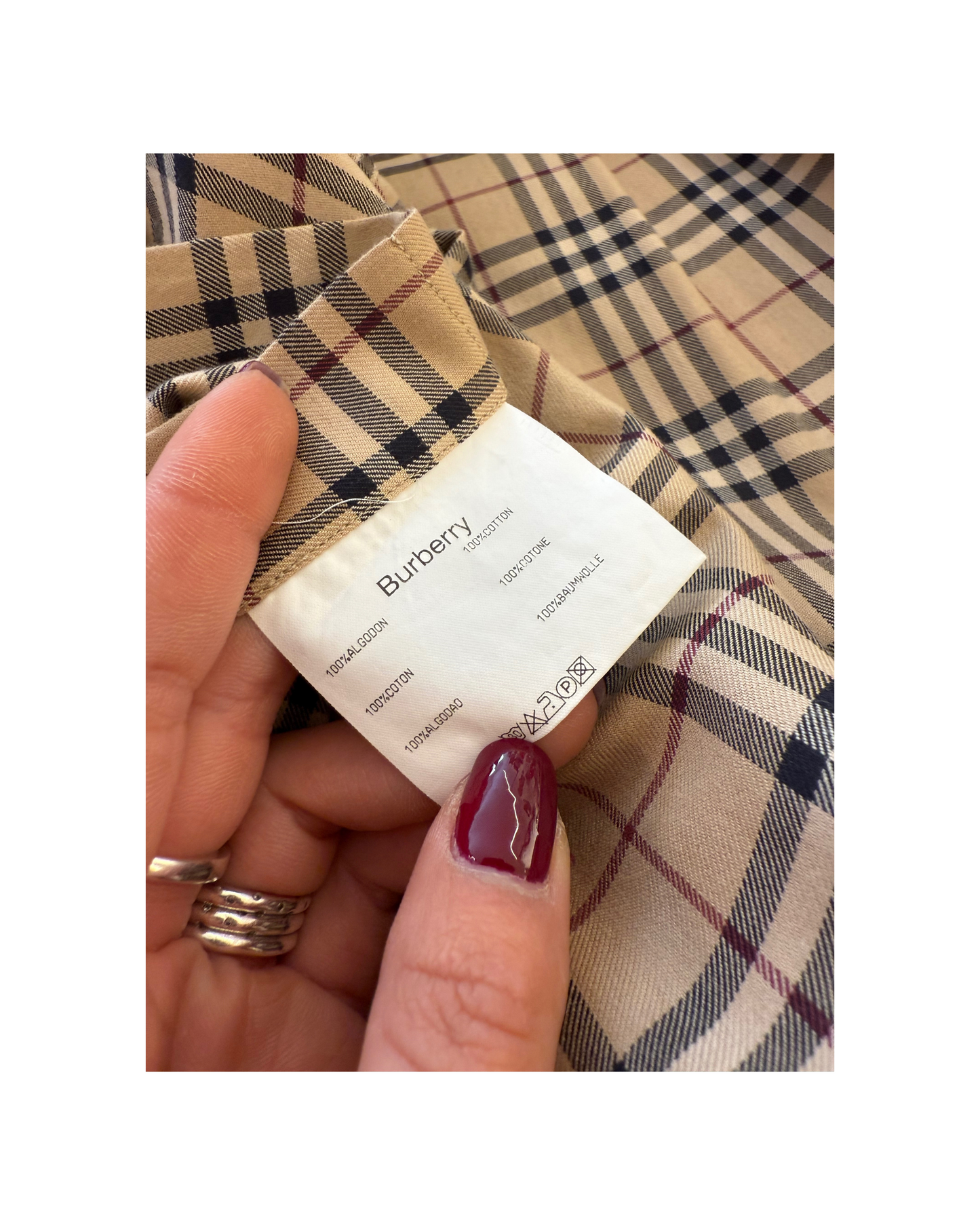 CAMICIA BURBERRY UOMO
