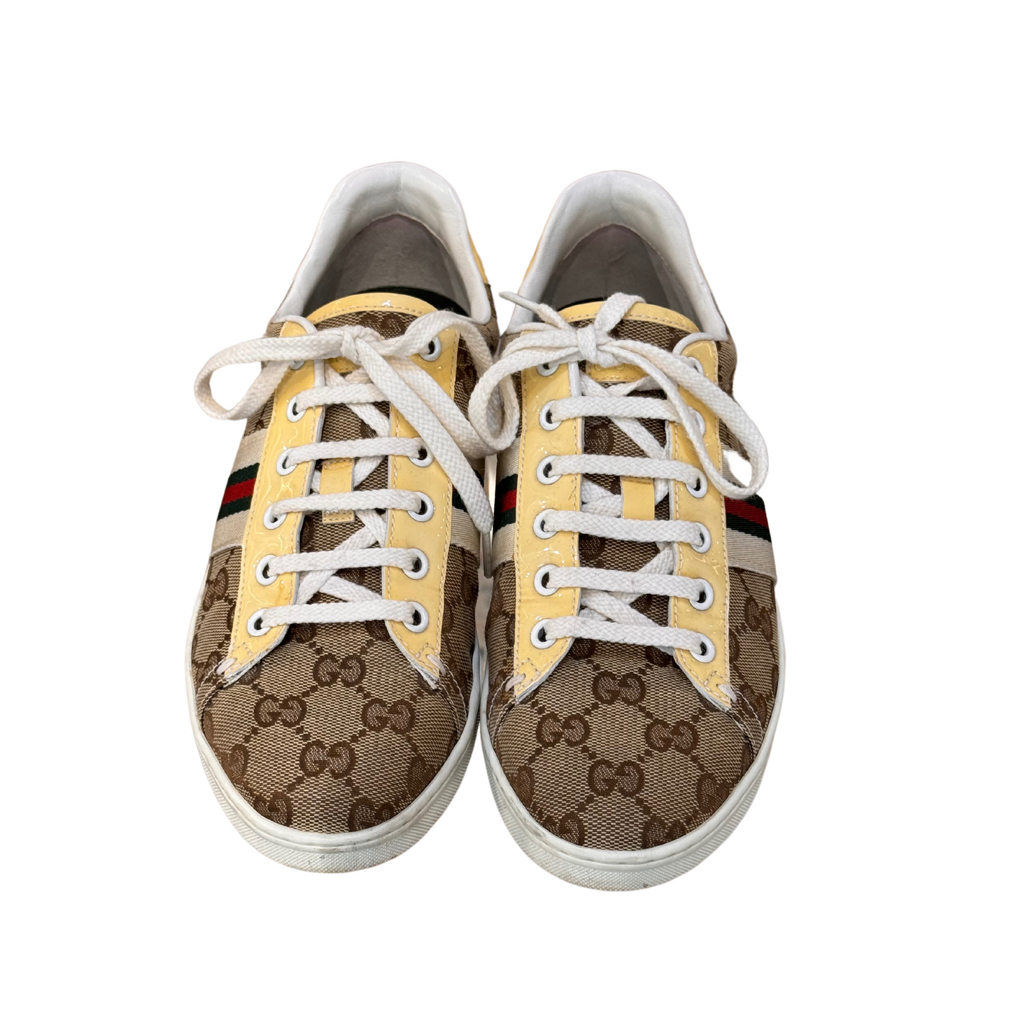 SNEAKERS GUCCI RIFINITURE GIALLE nr36.5