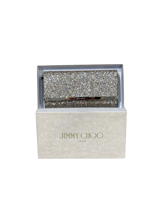 POCHETTE JIMMY CHOO GLITTER
