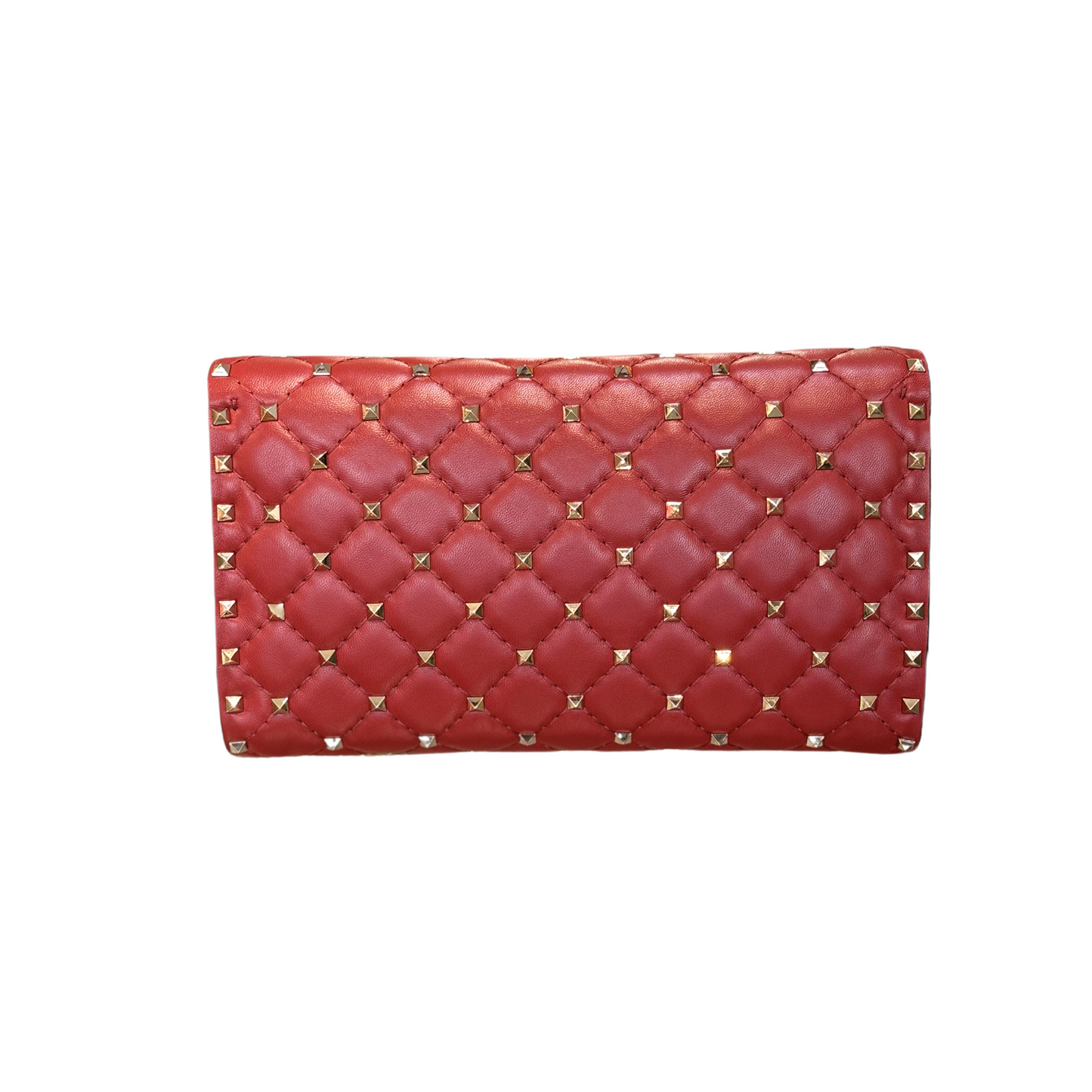 POCHETTE VALENTINO SPIKE ROSSA