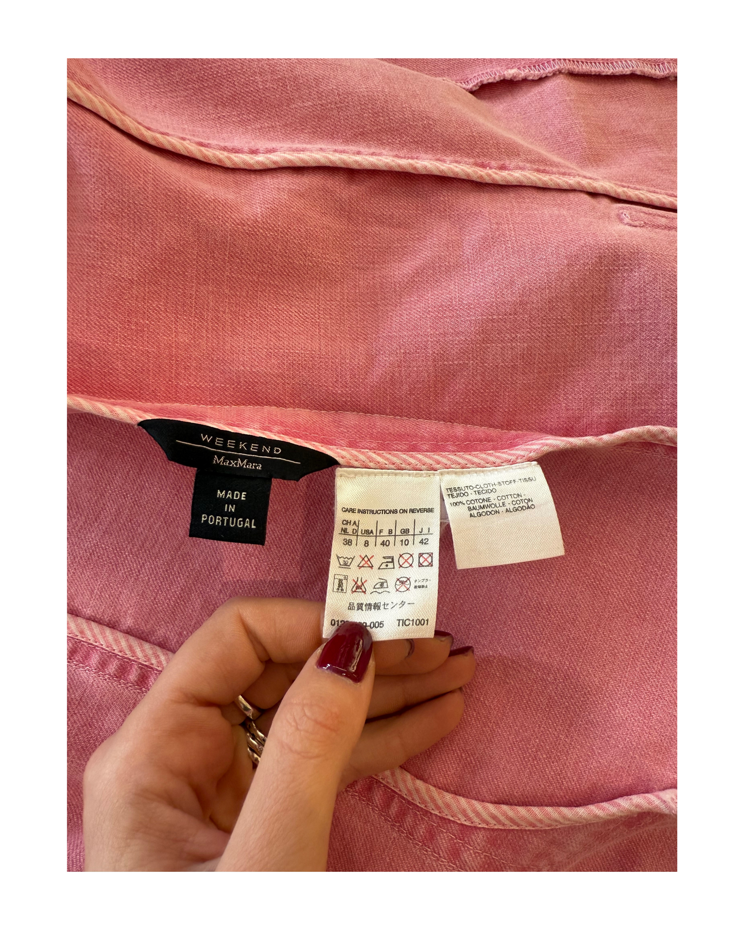 GIACCA MAXMARA WEEKEND ROSA