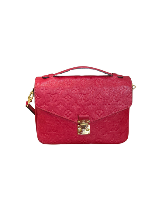 METIS PELLE EMPREINTE ROSSA LOUIS VUITTON