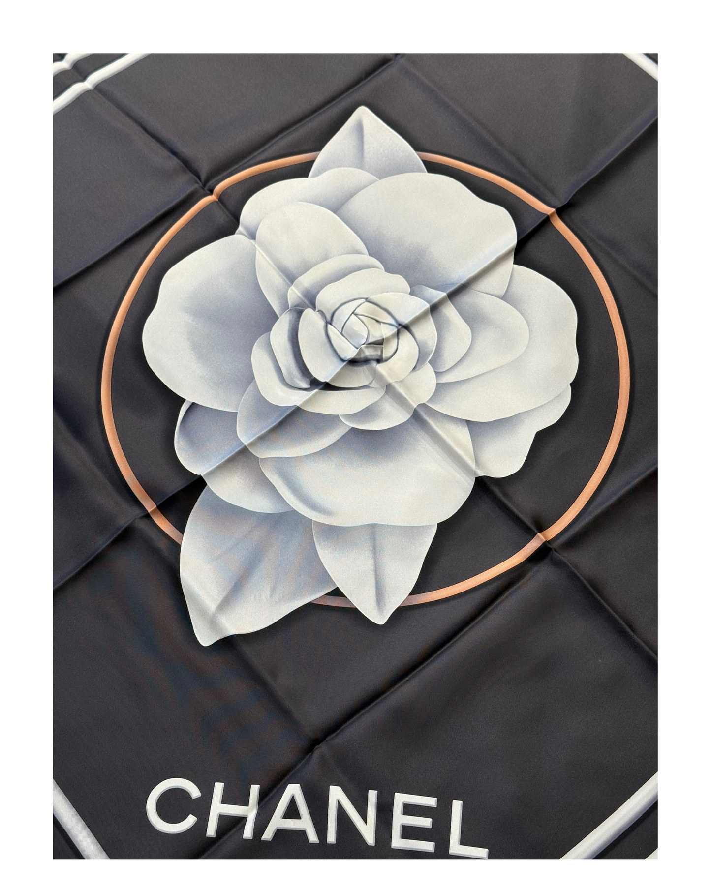 FOULARD CHANEL NERO