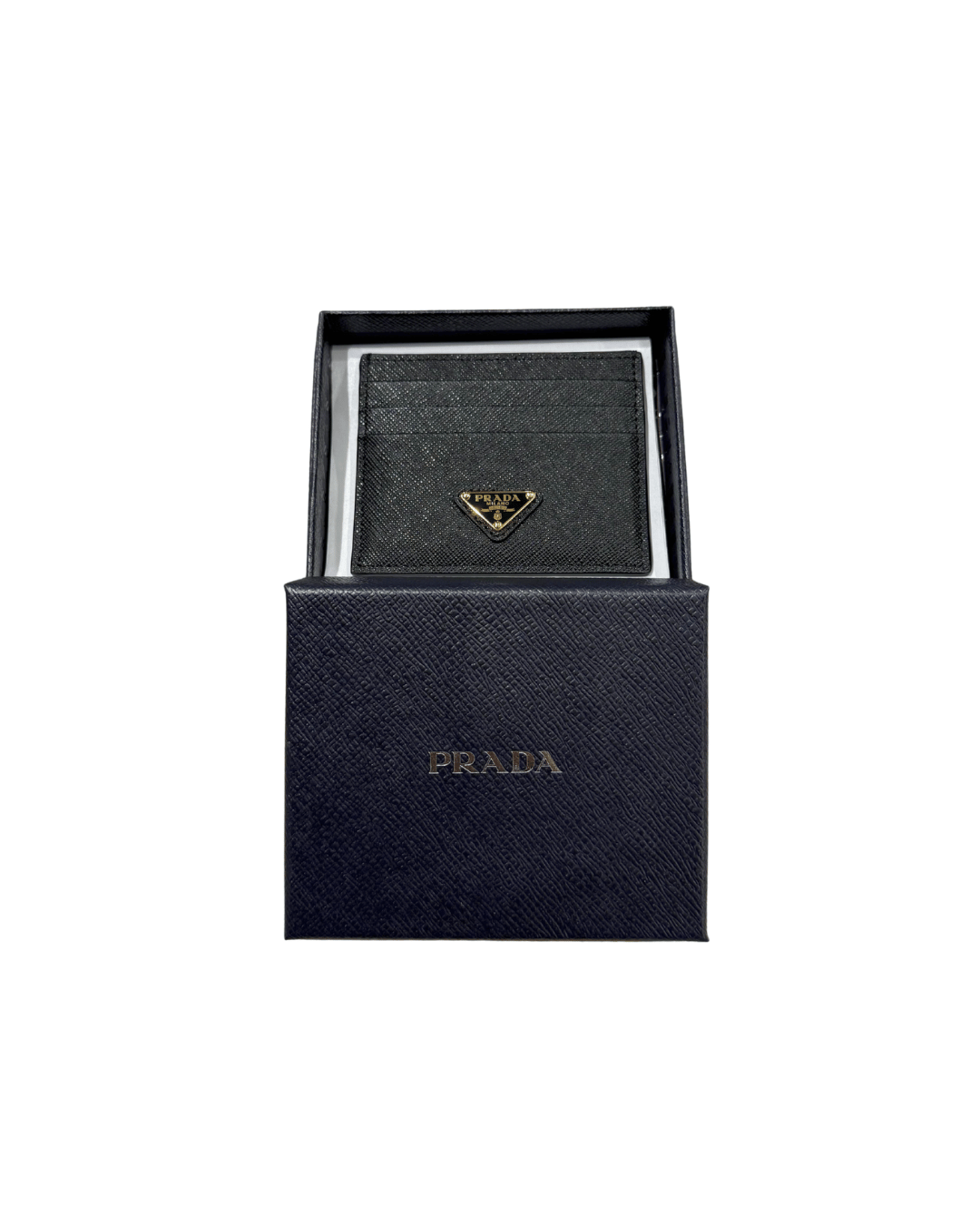 PORTACARTE PRADA PELLE SAFFIANO NERO