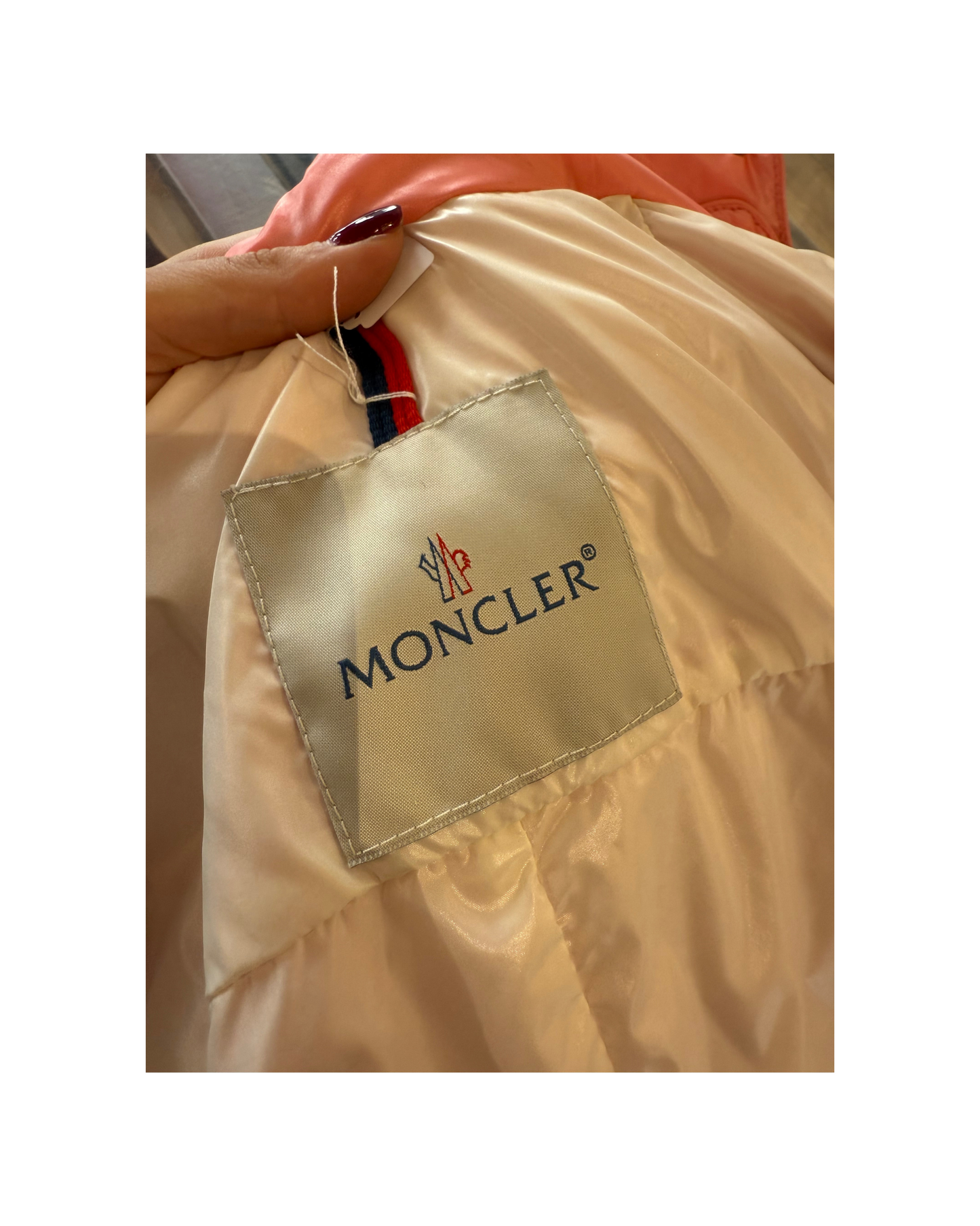 GIACCA MONCLER NYLON ROSA