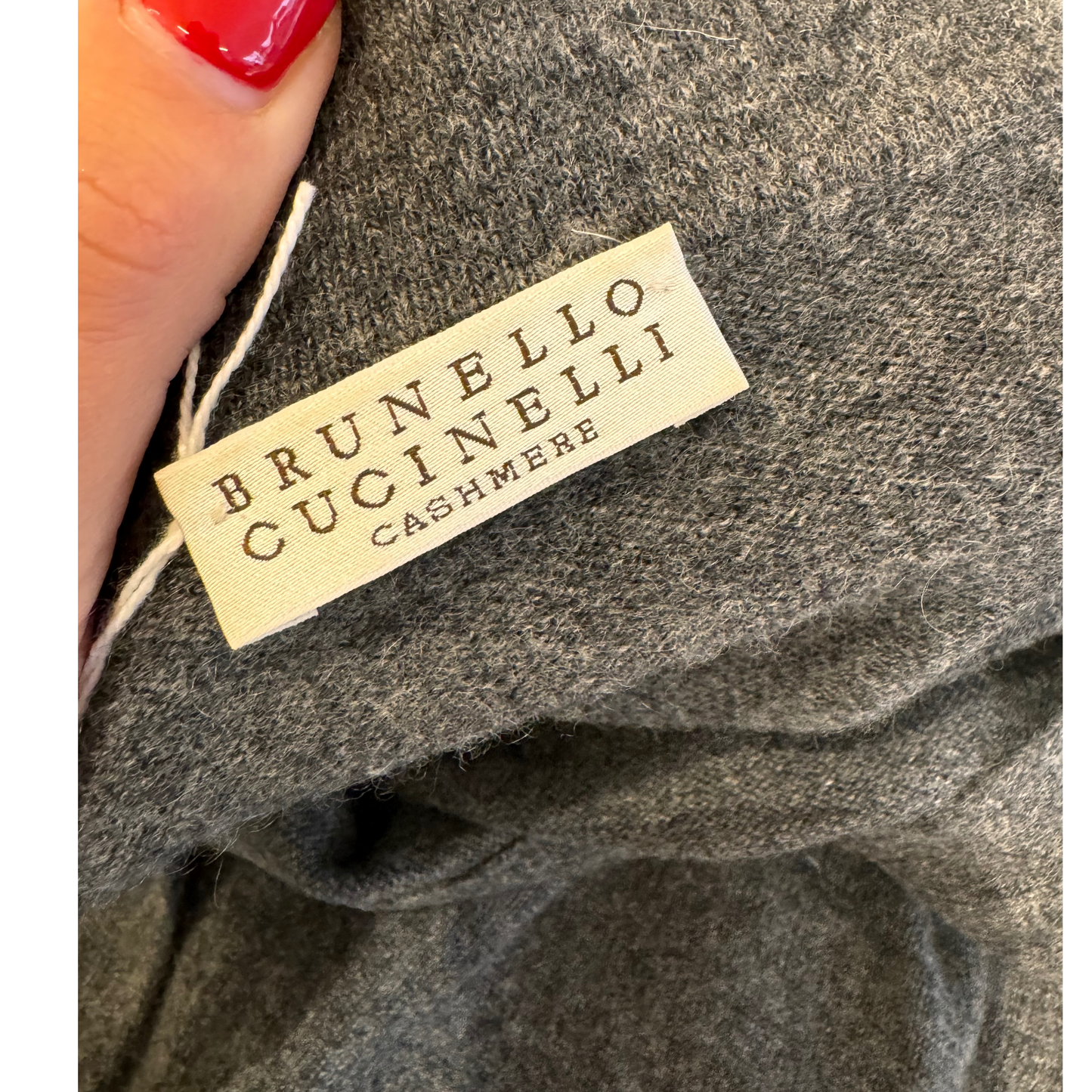 CARDIGAN GRIGIO BRUNELLO CUCINELLI