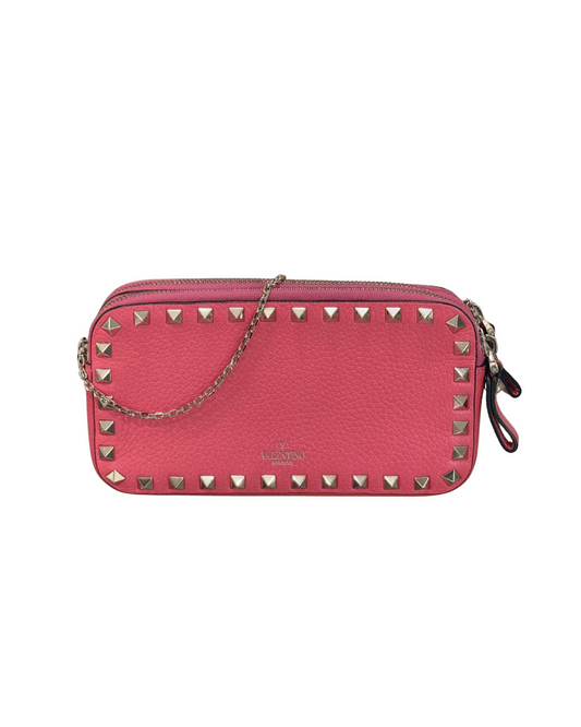 POCHETTE VALENTINO ROSA/SALMONE