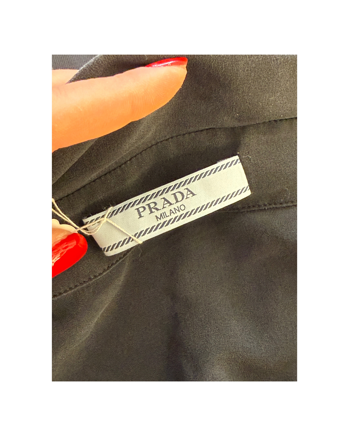 CAMICIA PRADA NERA
