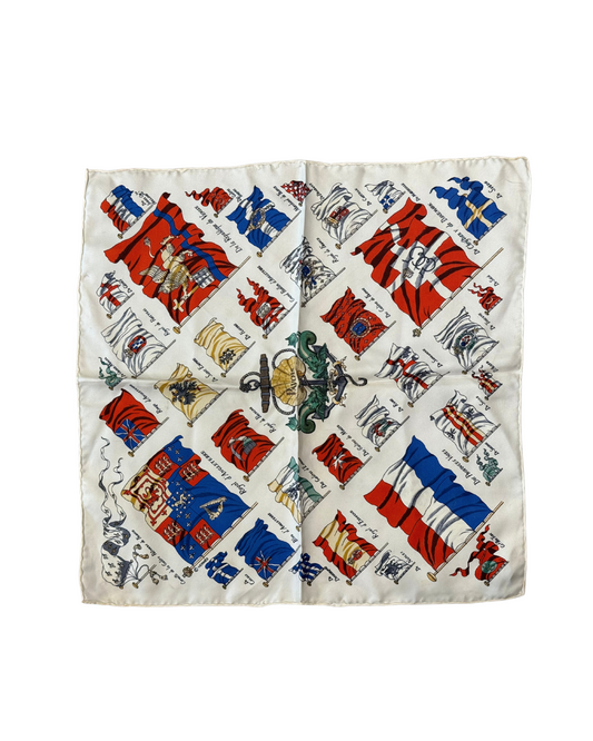 STRANGOLINO HERMES "DRAPEAUX ET PAVILLONS"