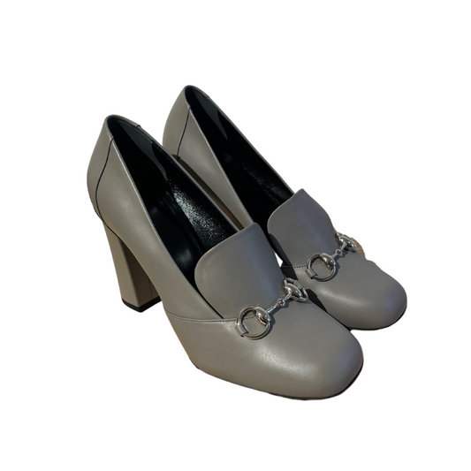 SCARPE GUCCI TACCO GRIGIE nr38.5