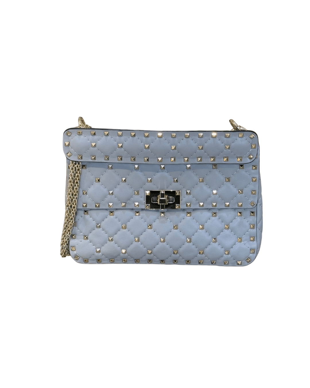 VALENTINO SPIKE MEDIA AZZURRA/GRIGIA