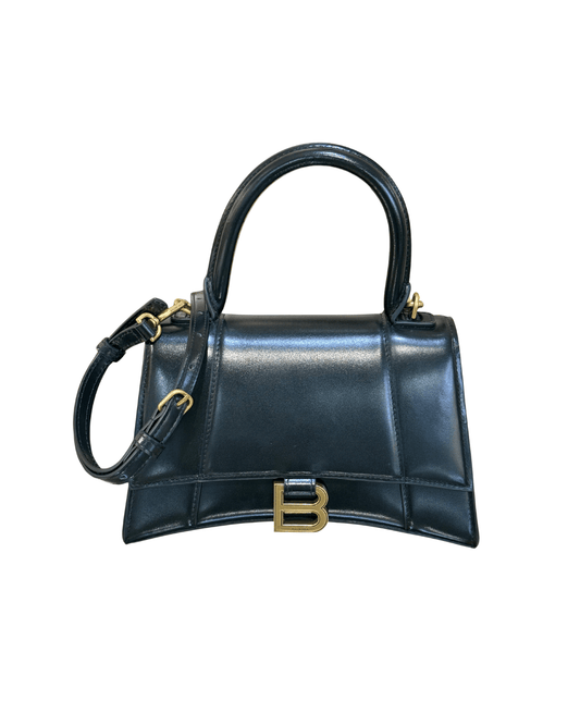 HOURGLASS SMALL BALENCIAGA NERA