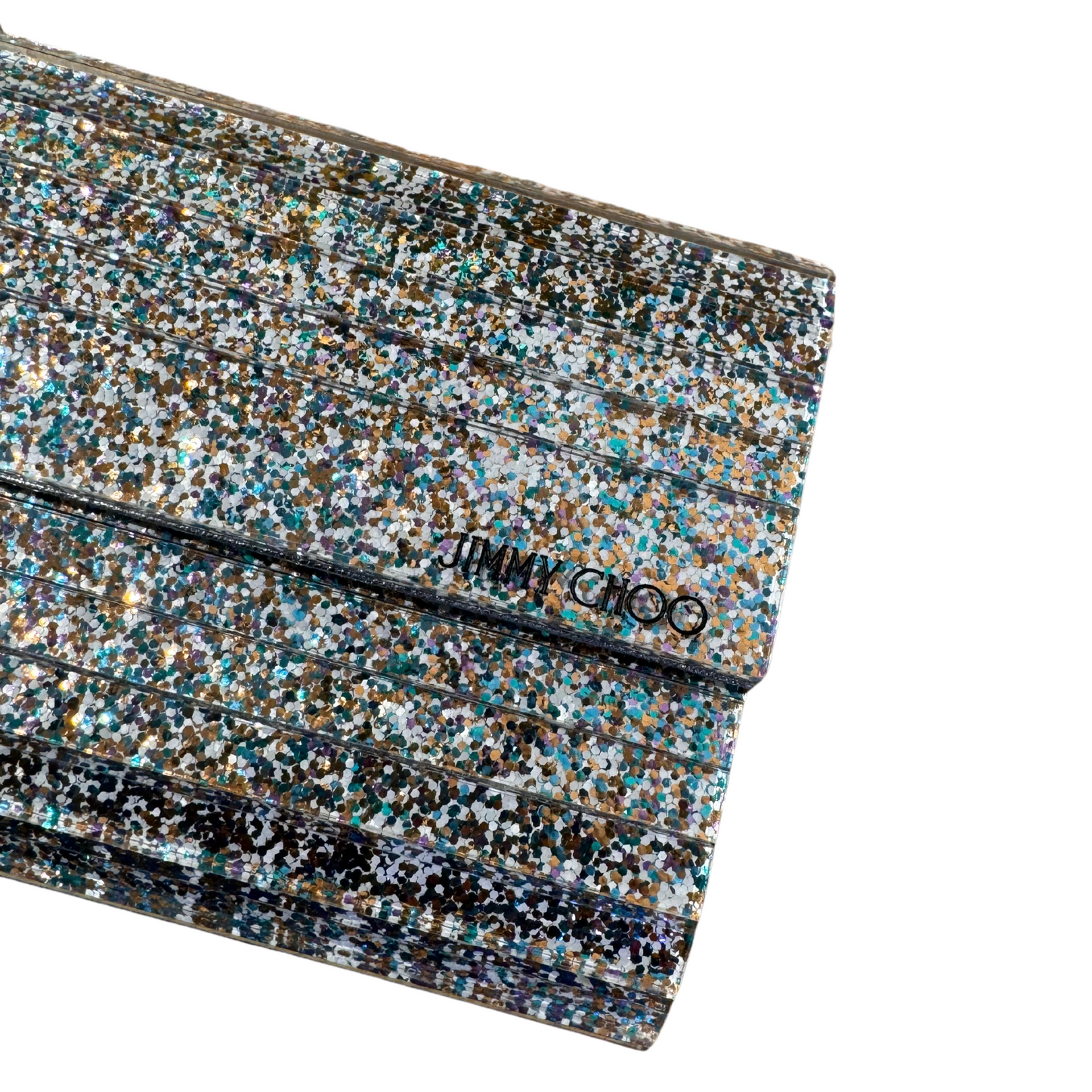 POCHETTE JIMMY CHOO GLITTER