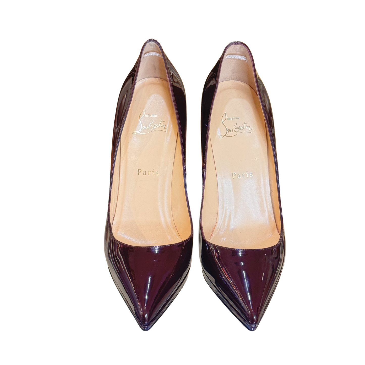 LOUBOUTIN BORDEAUX/MARRONI nr39