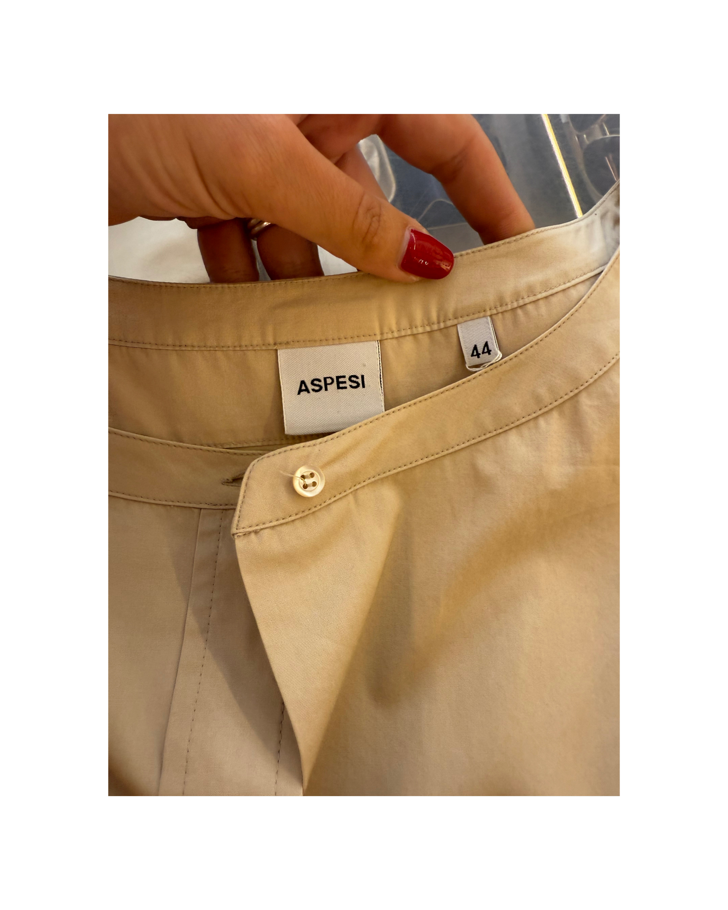 ABITO CAMICIA ASPESI BEIGE