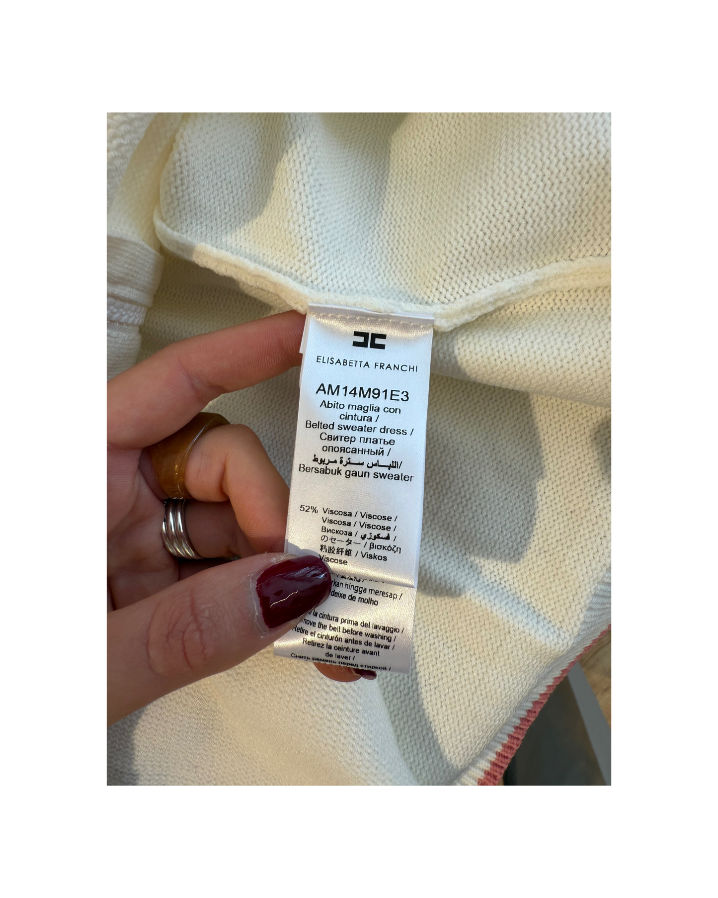 ABITO IN MAGLIA ELISABETTA FRANCHI