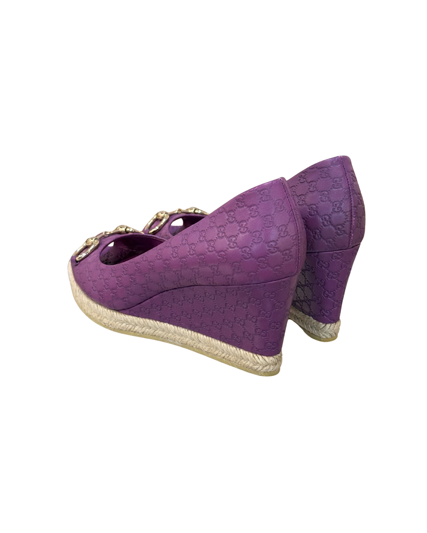 SANDALI ZEPPA GUCCI VIOLA