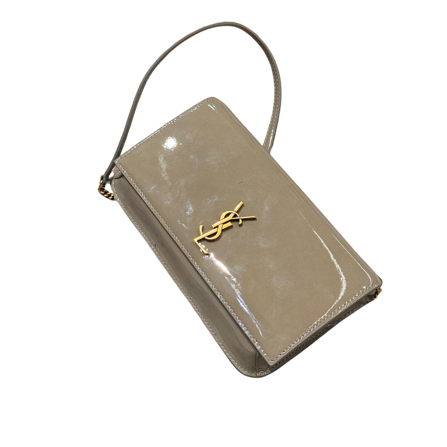 POCHETTE YSL VERNIS VERDE SALVIA
