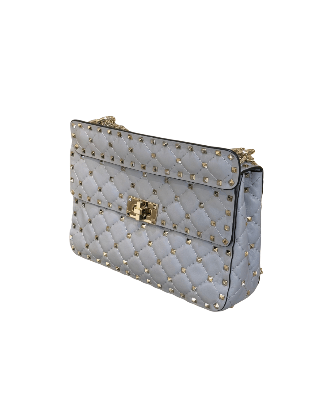 VALENTINO SPIKE MEDIA AZZURRA/GRIGIA